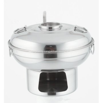 Stainless Steel Traditional Charcoal Hot Pot